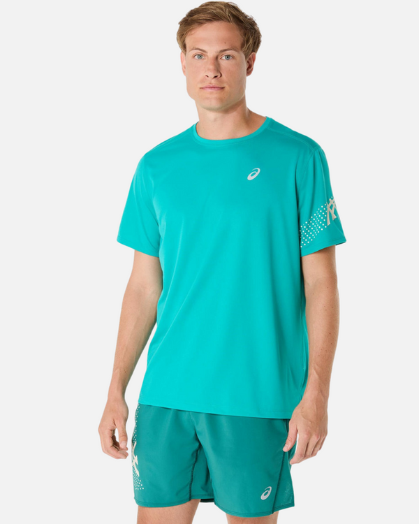 T-shirt Asics Icon - Bleu