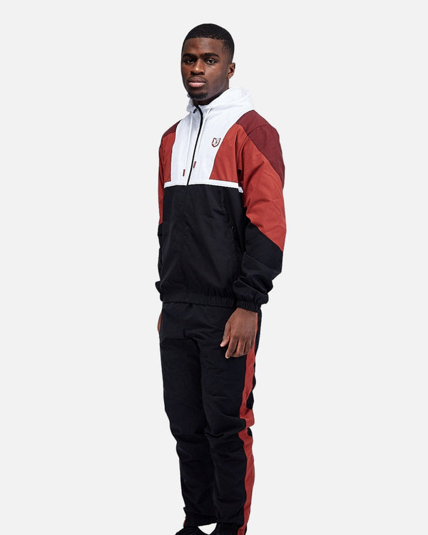 Survêtement FTKR V - Noir/Bordeaux/Blanc