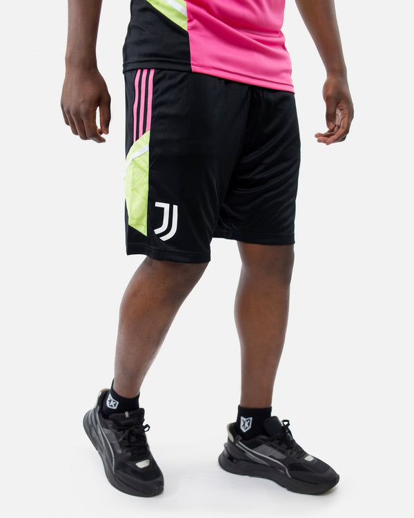 Short d'entrainement Juventus - Noir/Rose