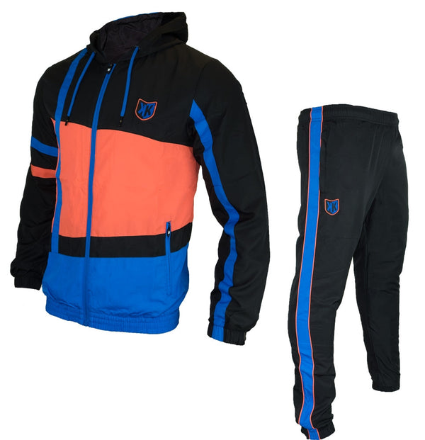 Survêtement FK Diamond VI Emeraudes - Bleu/Noir/Orange