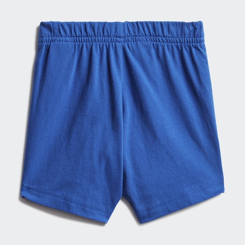 Ensemble T-shirt/Short Adidas Essentials Bébé - Bleu/Bleu