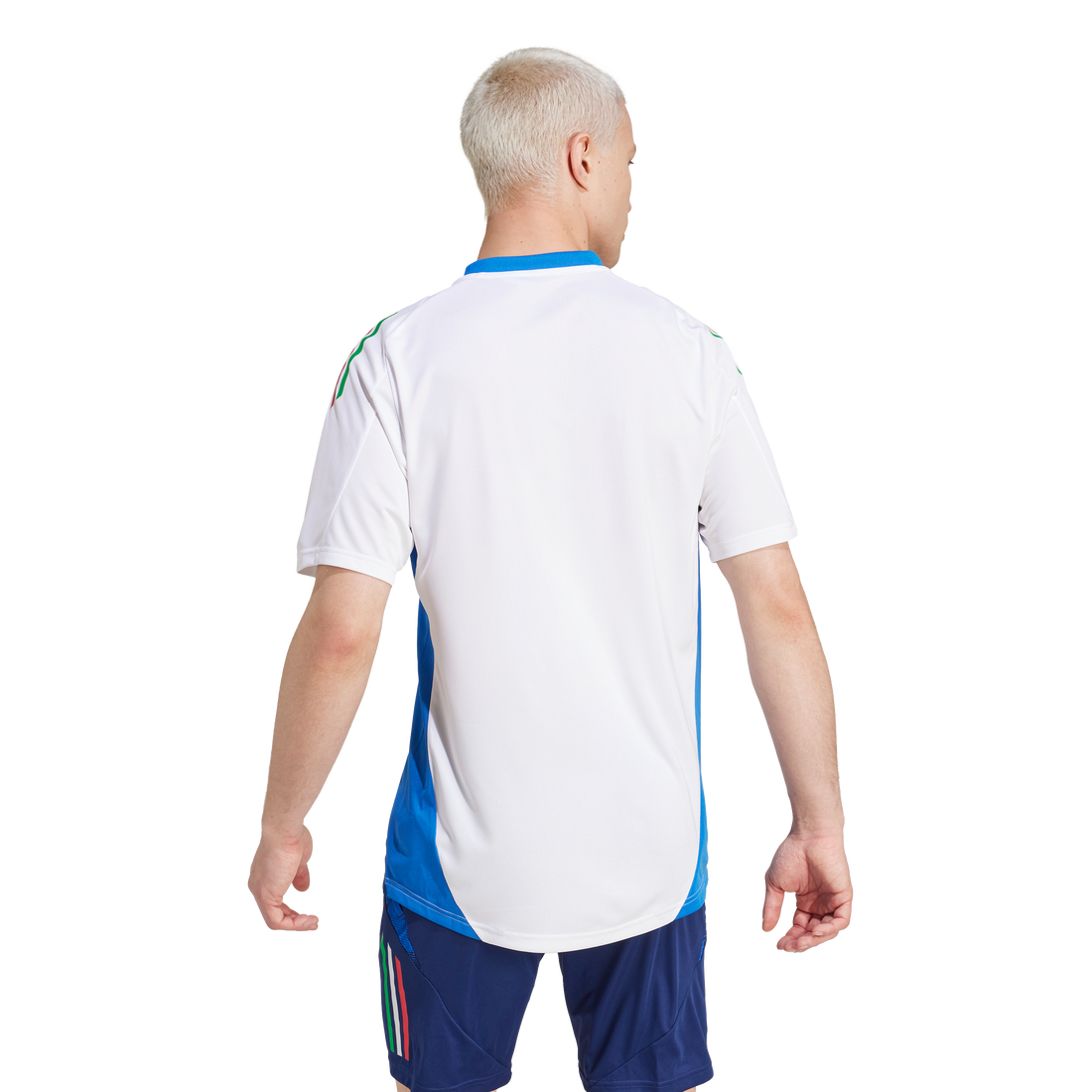 Maillot d'entrainement Italie 2024 - Blanc/Bleu