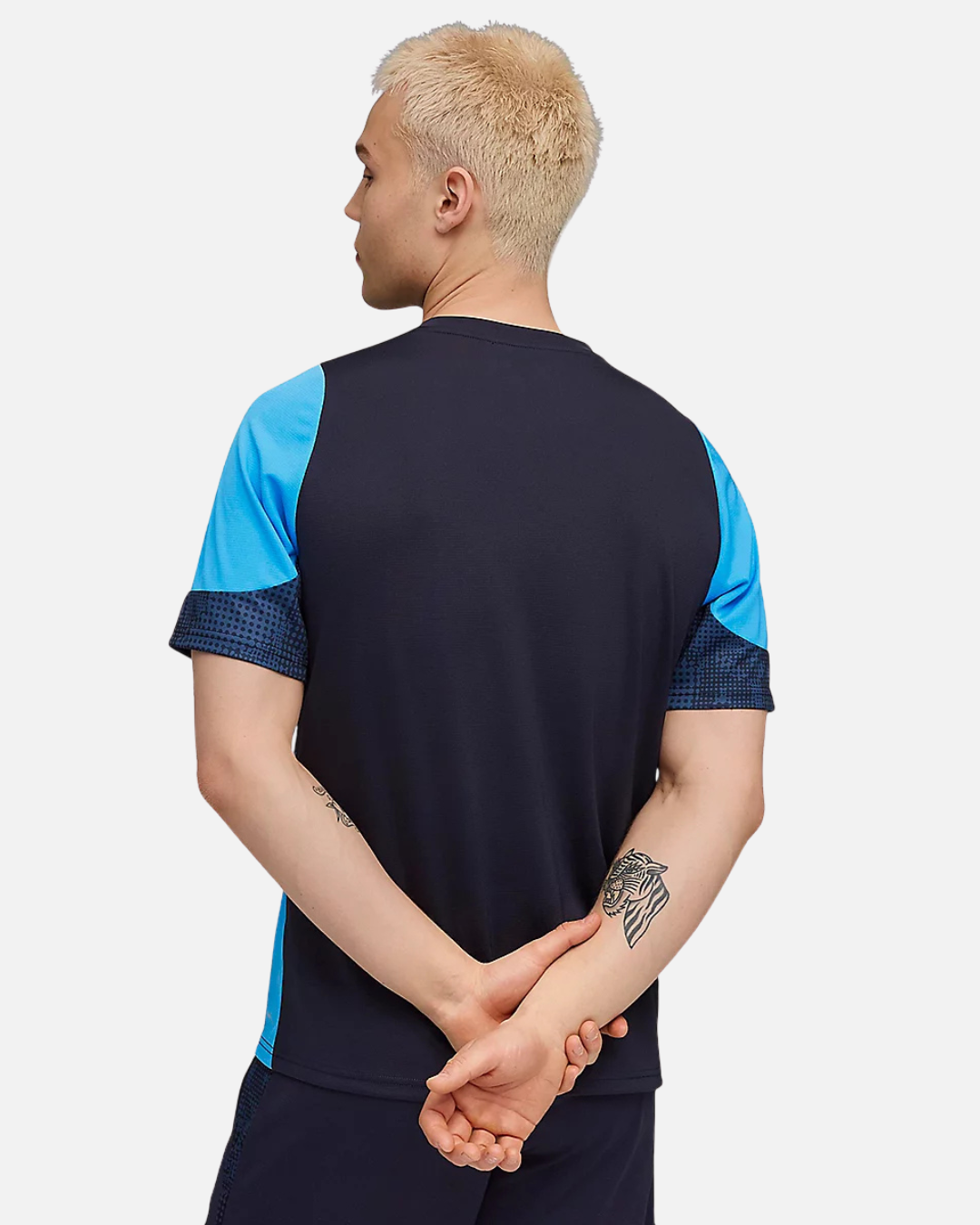 Maillot d'entrainement OM 2025/206 - Noir/Bleu