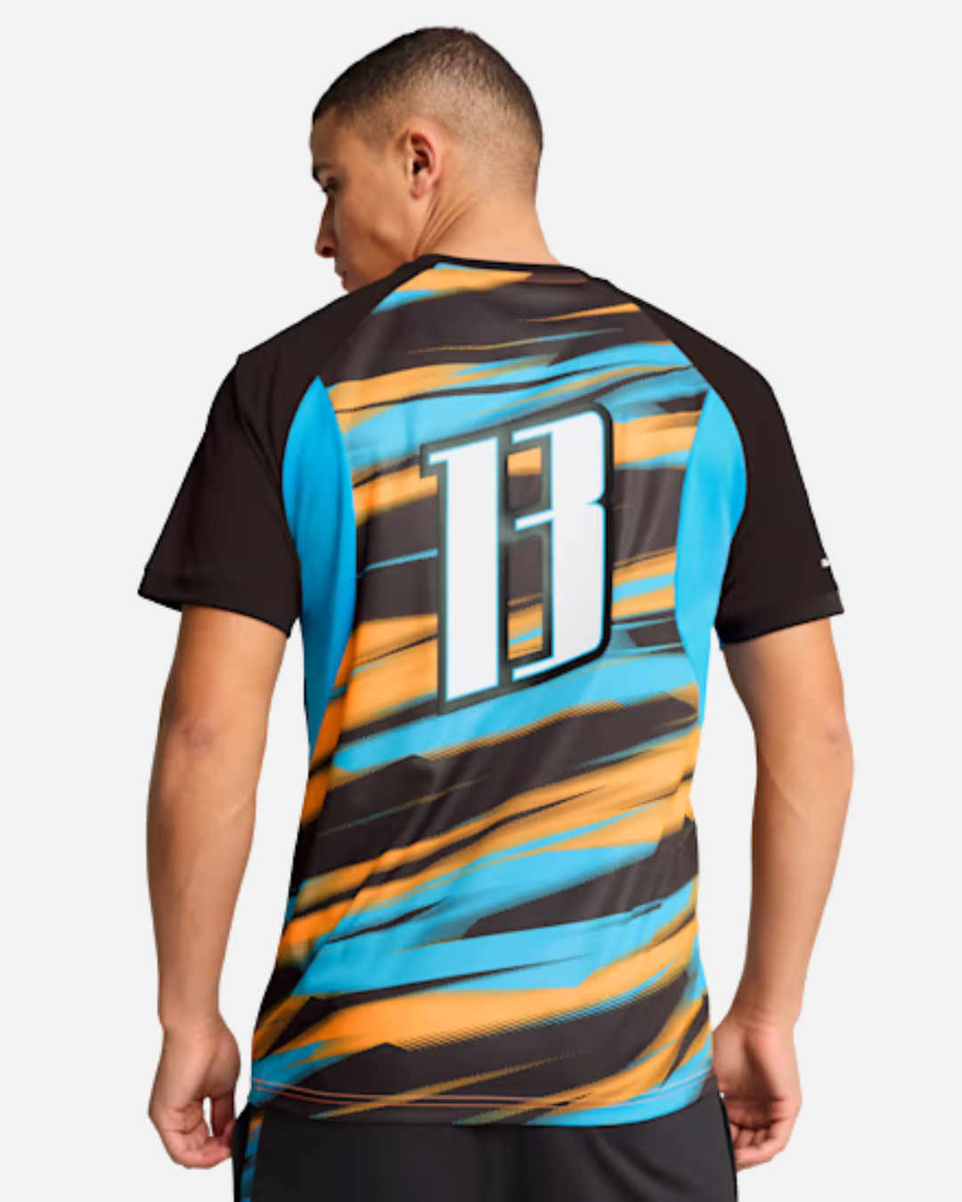 Maillot OM Faster 2024/2025 - Bleu/Orange/Noir