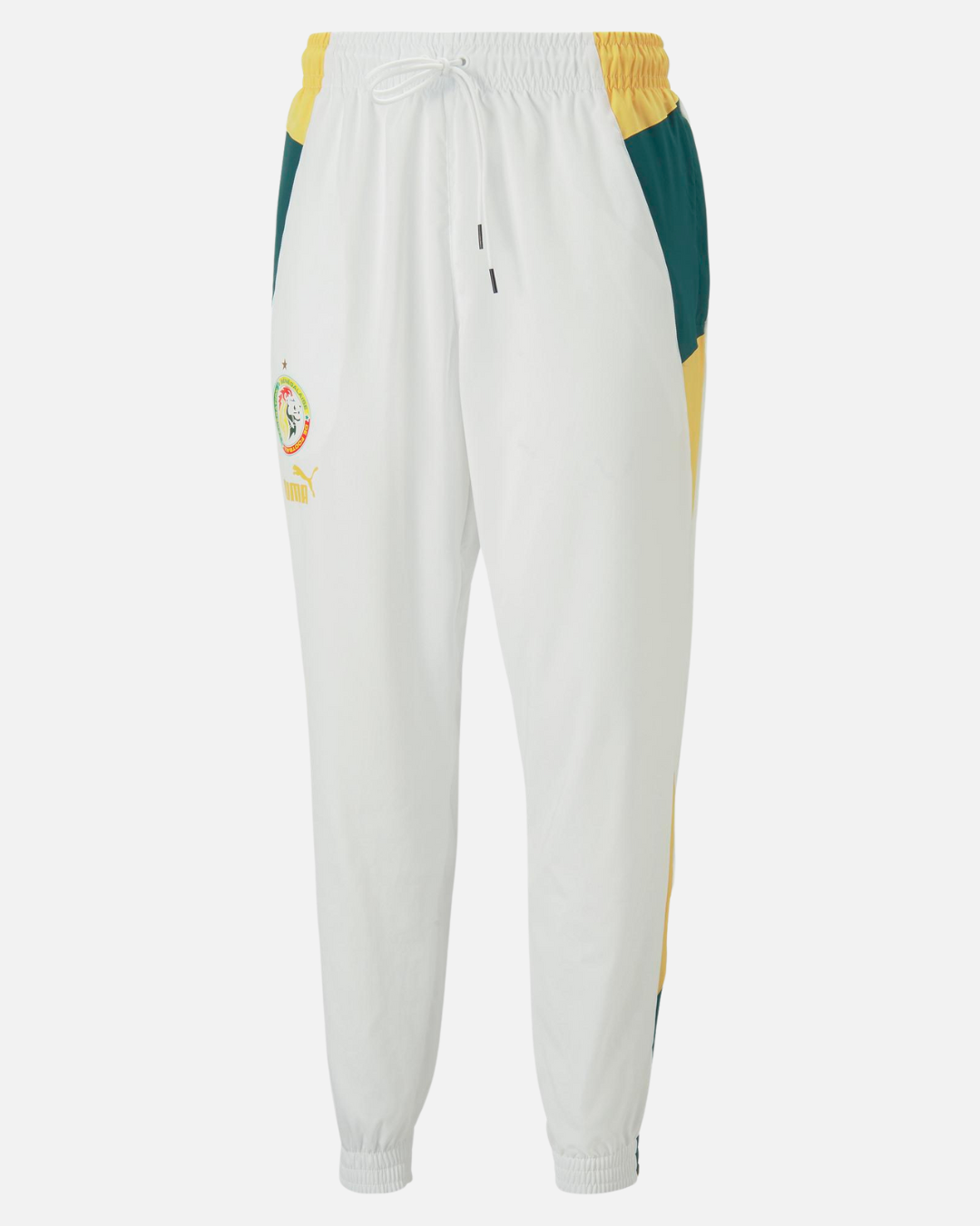 Pantalon de survêtement Sénégal - Blanc/Vert/Jaune