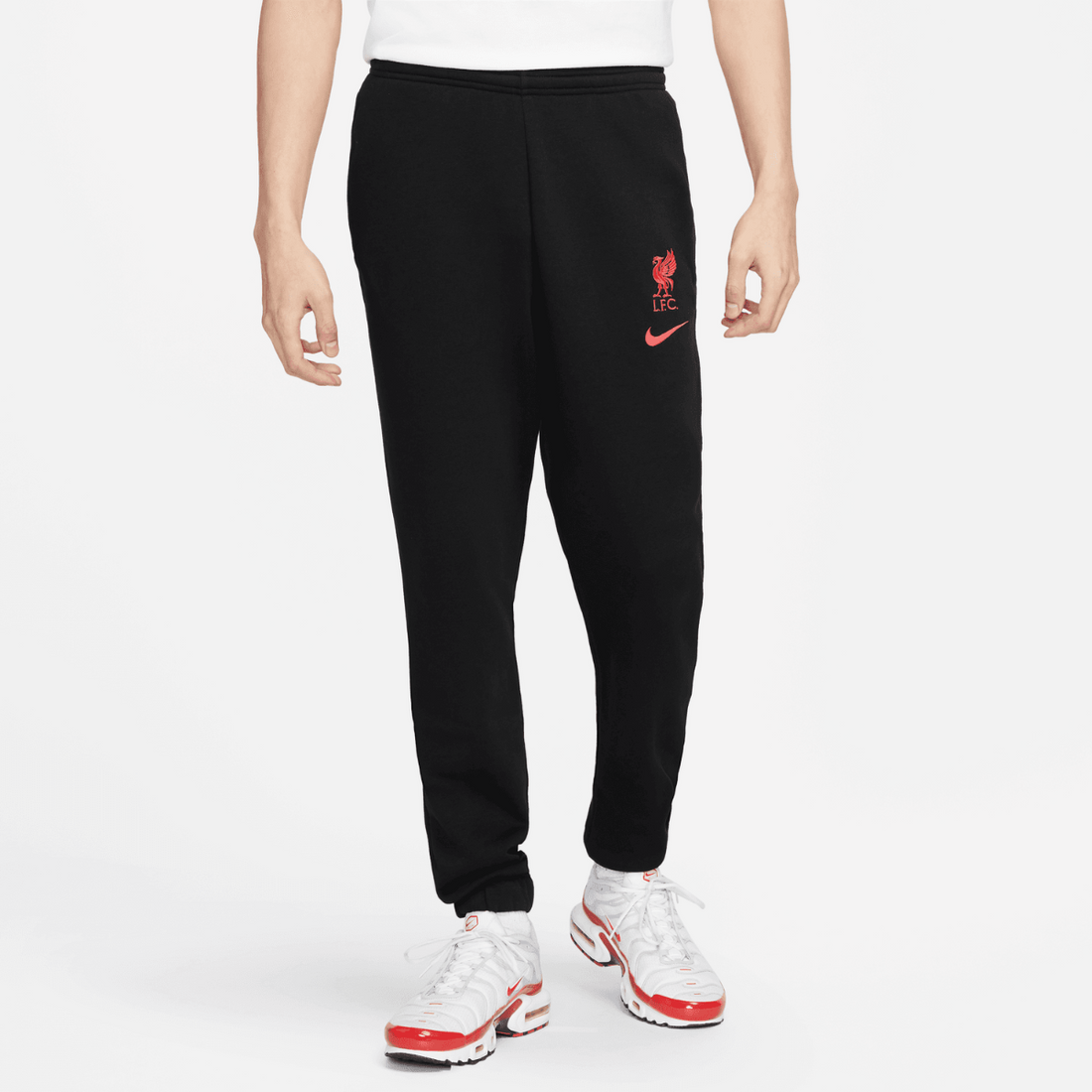 Pantalon de survêtement Liverpool Fleece - Noir/Rouge