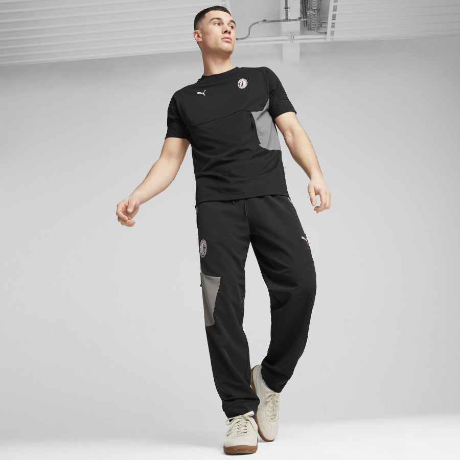 Pantalon de survêtement Milan AC Pumatech - Noir/Gris