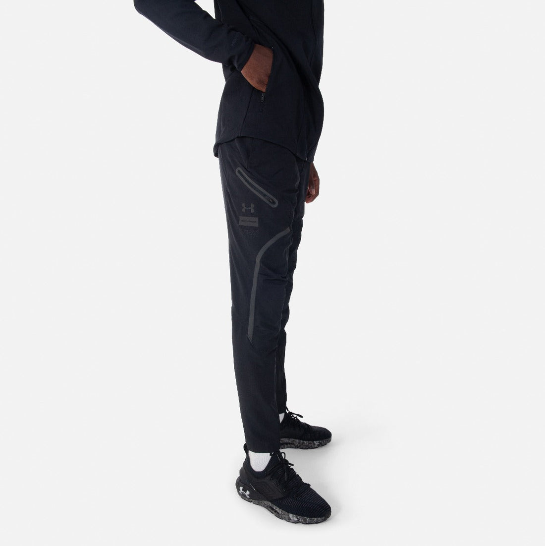 Pantalon Under Armour Running Cargo UA Flex - Noir