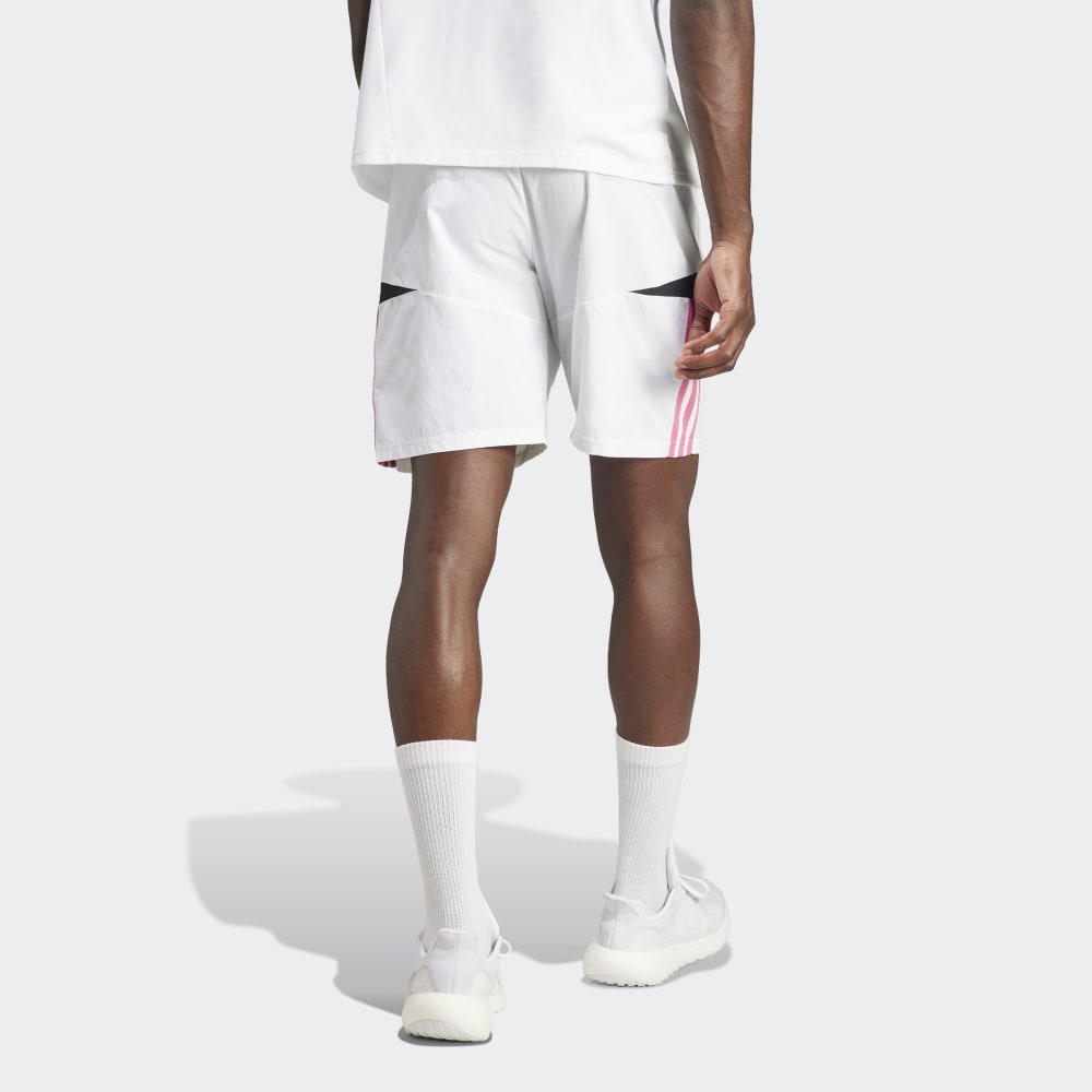 Short d'entrainement Juventus - Blanc/Noir/Rose