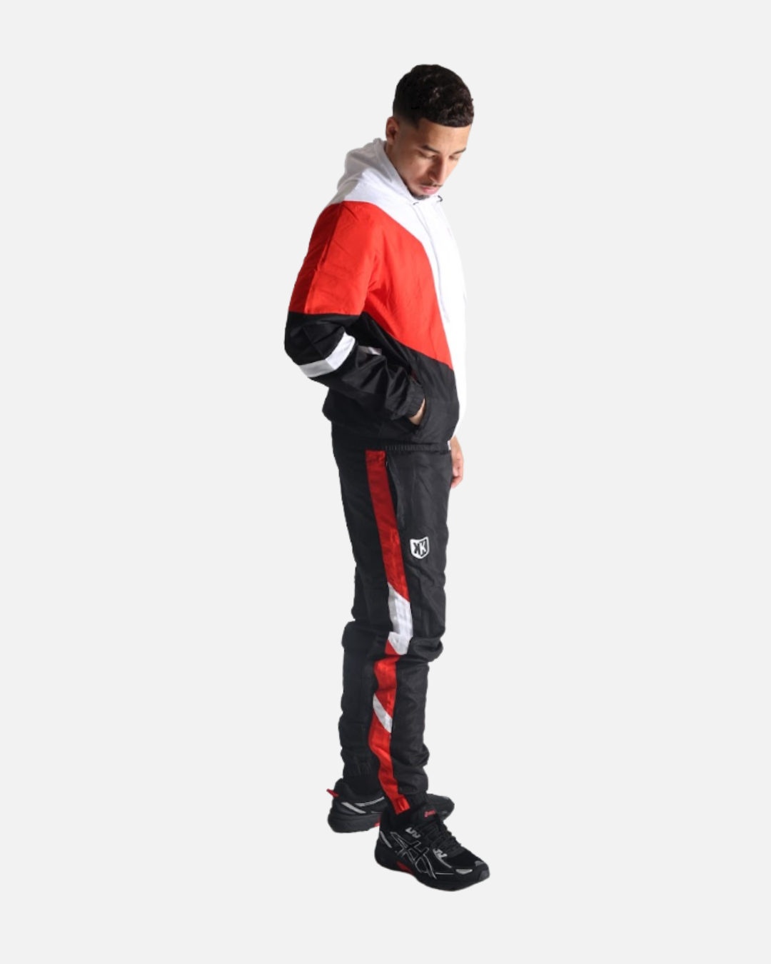 Survêtement FK Diamond VII - Noir/Blanc/Rouge