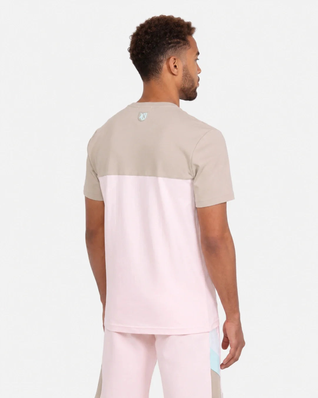 T-shirt FK Sicarios Pastel - Beige/Blanc/Rose
