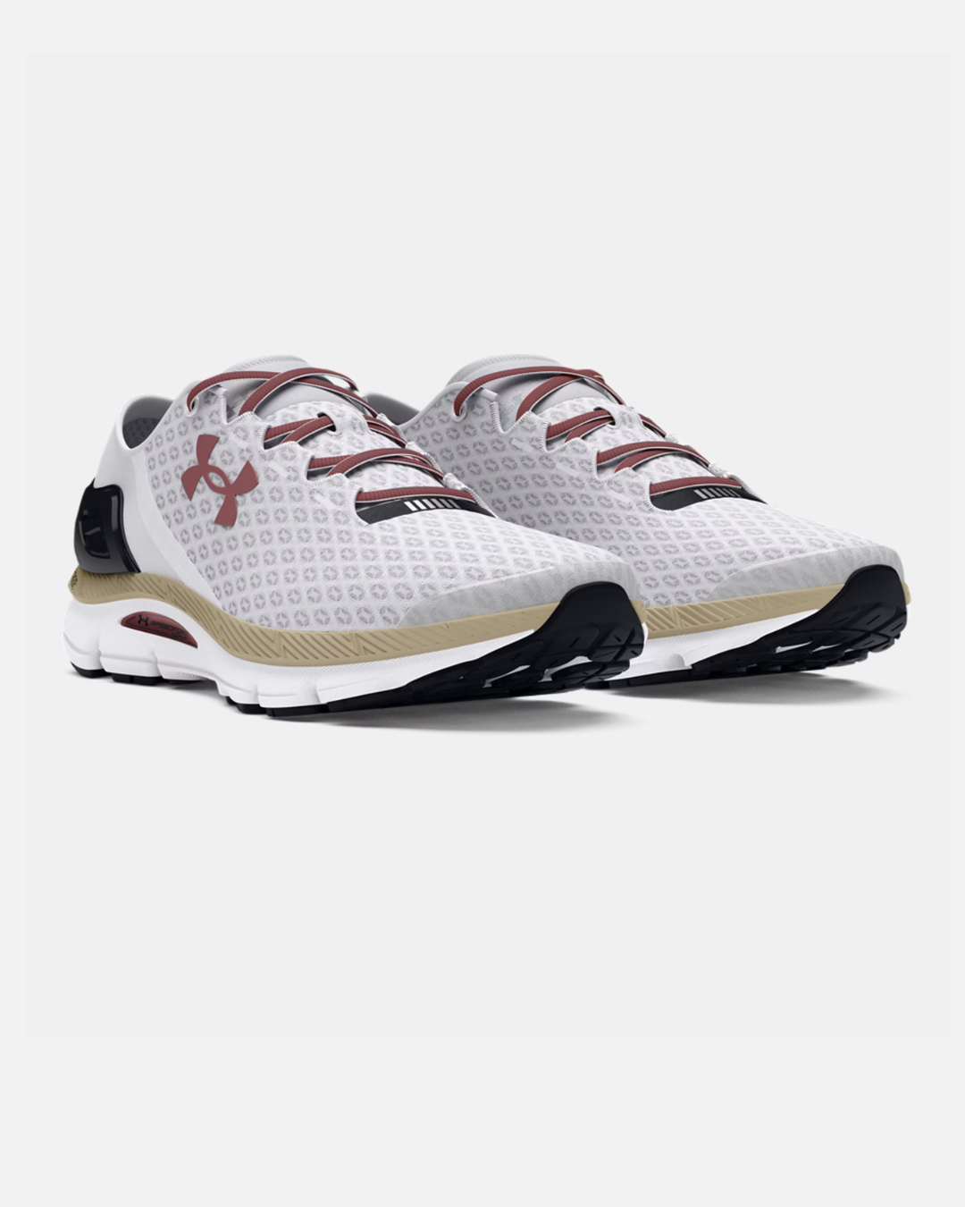 Under Armour Speedform Gemini - Blanc/Bordeaux/Noir