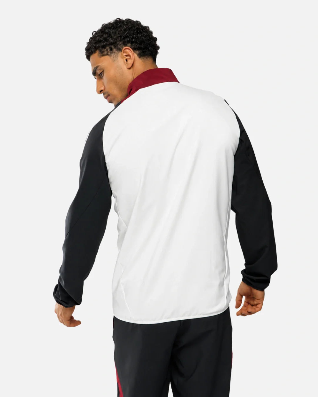 Veste de survêtement Manchester United 2024/2025 - Blanc/Noir