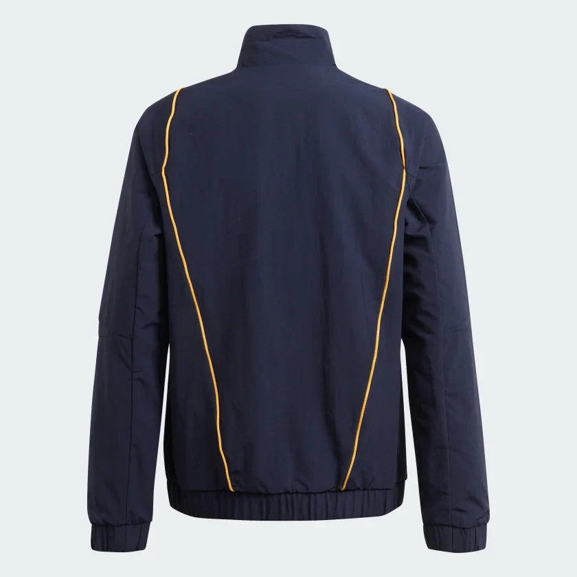 Veste de survêtement Real Madrid 2023/2024 Junior - Bleu/Blanc