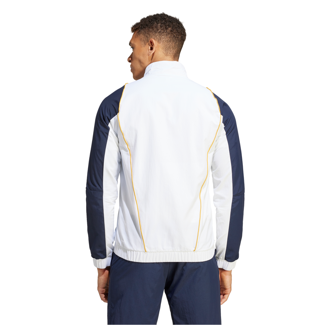 Veste de survêtement Real Madrid - Blanc/Bleu/Jaune